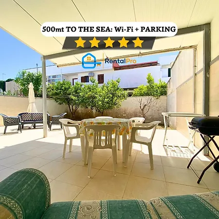 Semesterbostad Relax A 500m Dal Mare - Ampio Giardino, Wifi E Parcheggio Inclusi! *